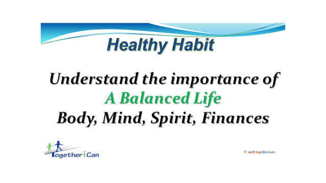 Healthy Habits Slide Show