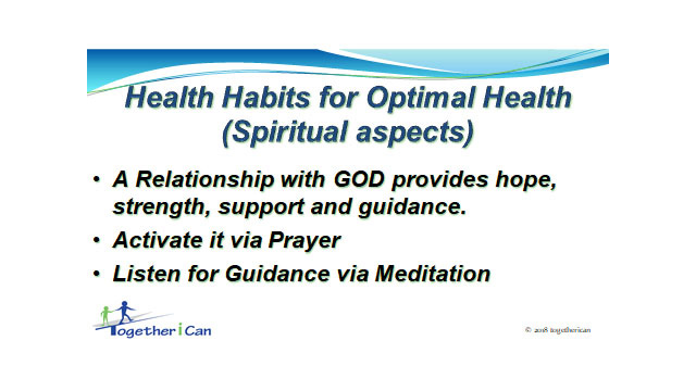 Healthy Habits Slide Show