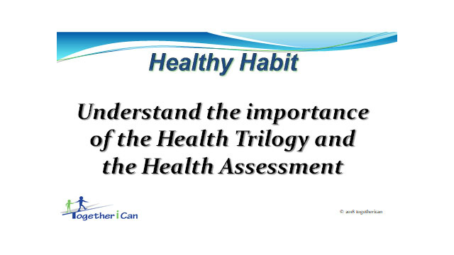 Healthy Habits Slide Show