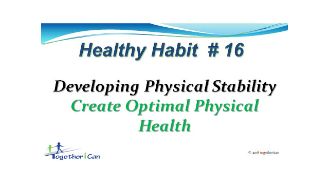 Healthy Habits Slide Show