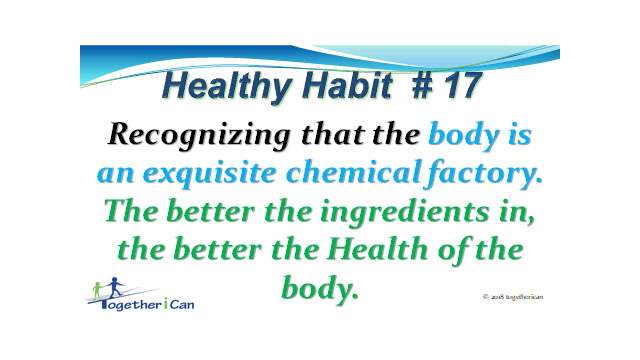 Healthy Habits Slide Show