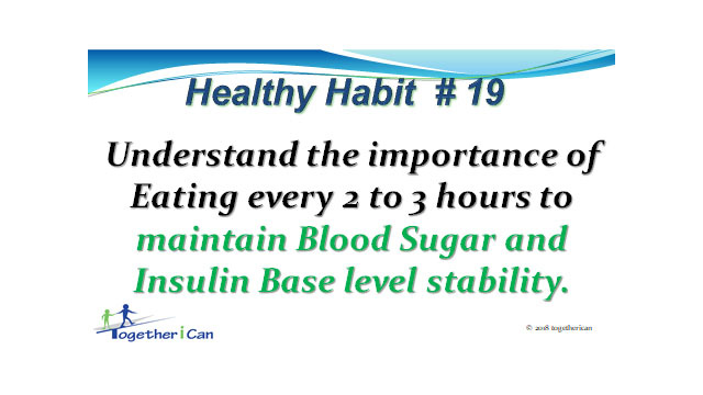 Healthy Habits Slide Show