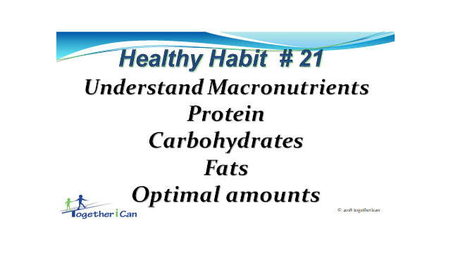 Healthy Habits Slide Show