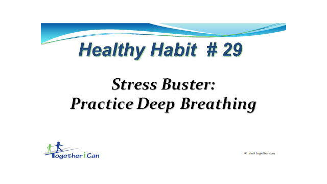 Healthy Habits Slide Show