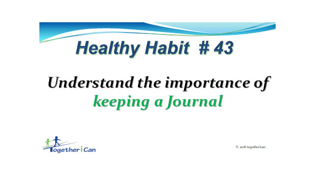 Healthy Habits Slide Show