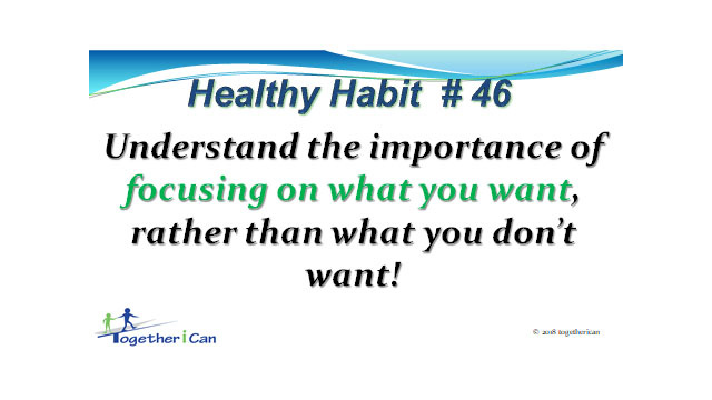 Healthy Habits Slide Show