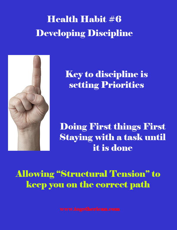 Healthy Habit 8 : Developing Discipline